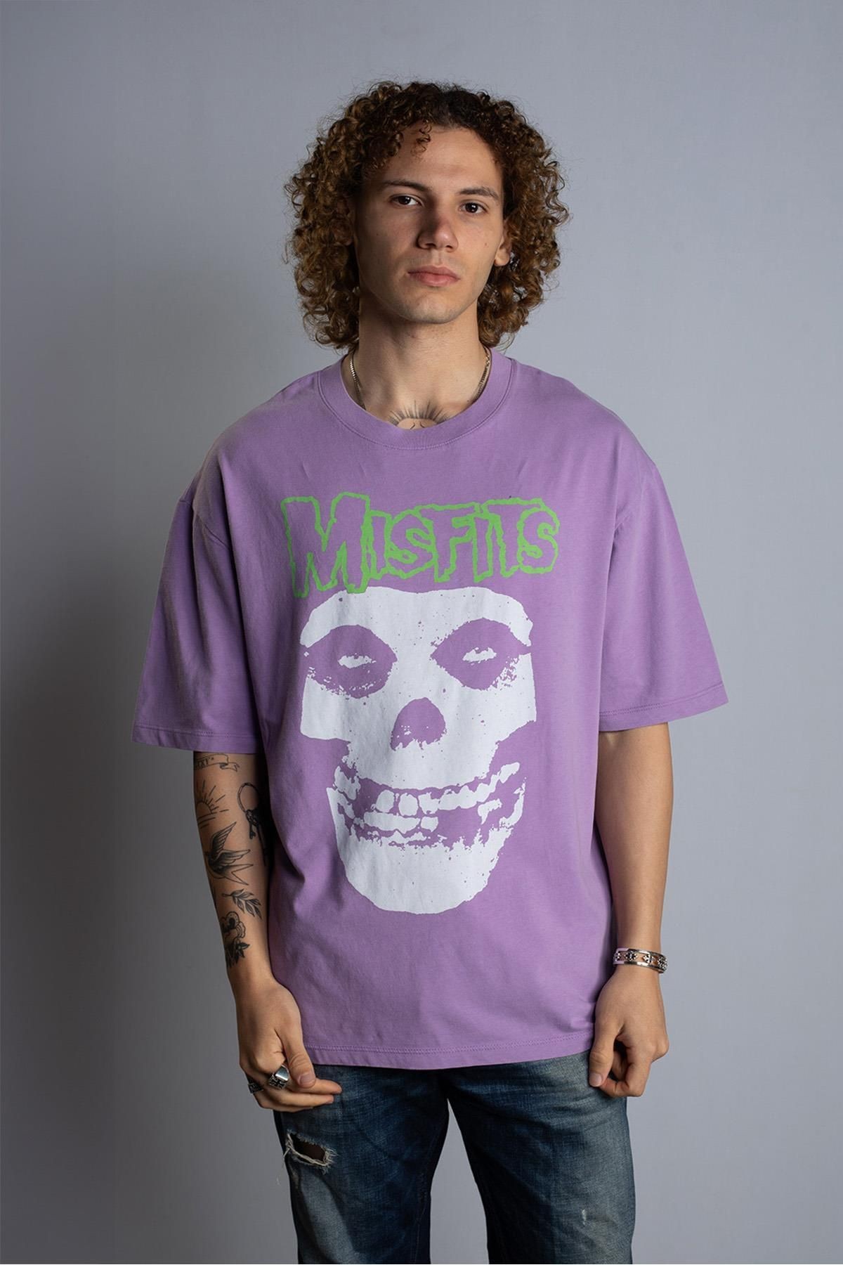 Misfits Oversize Punk T shirt