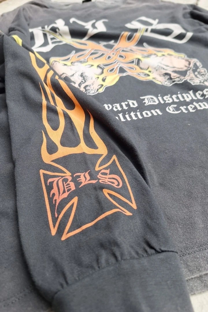 Black Label Society BLS Choppers Uzun Kol T-shirt