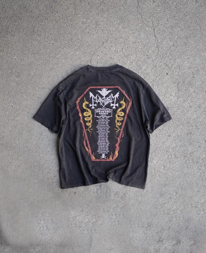 ''Mayhem'' Vintage Oversize Metal T-shirt