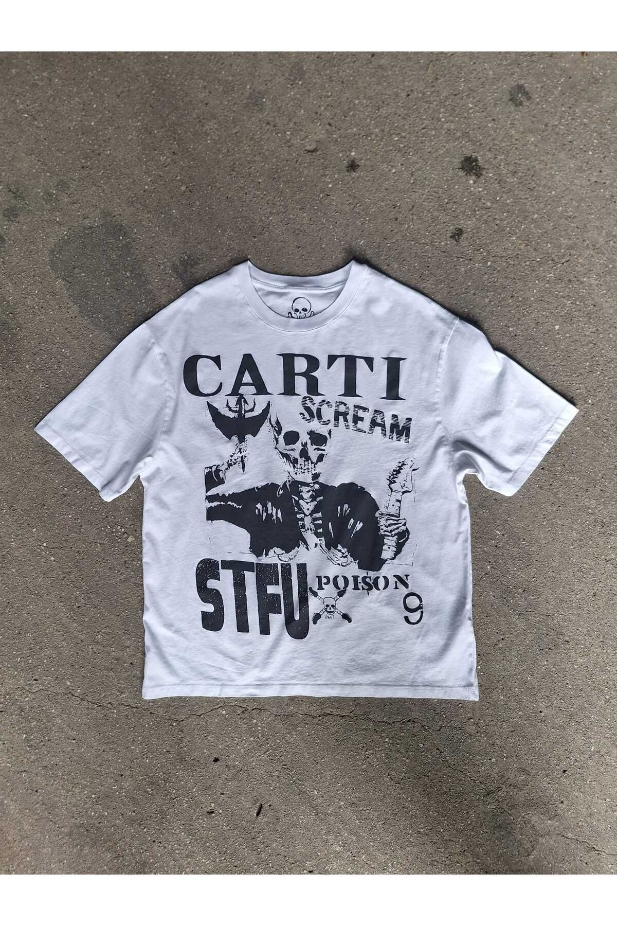 "Carti Playboy" Oversize Punk T-shirt