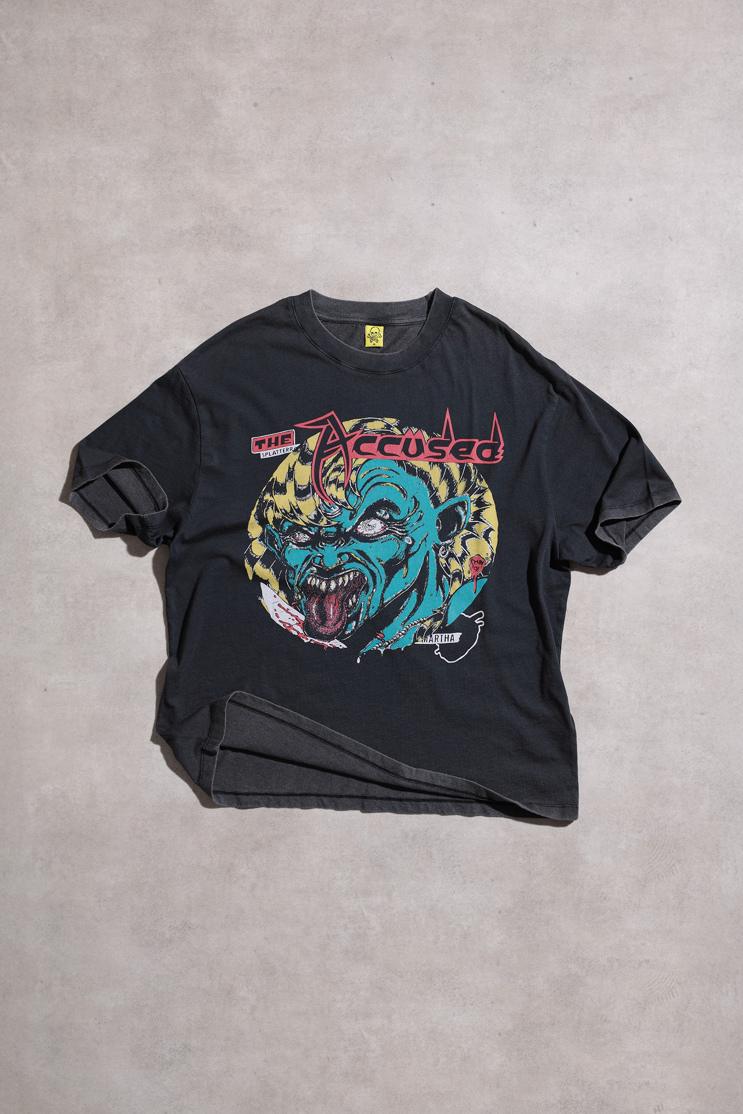 The Accüsed “Martha Splatterhead” Kısa Kollu Unisex Oversize Tshirt 