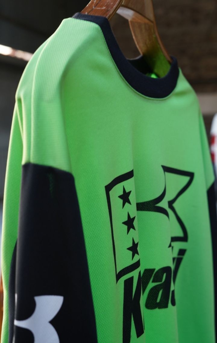 Kawasaki Fileli Uzun Kol T-shirt