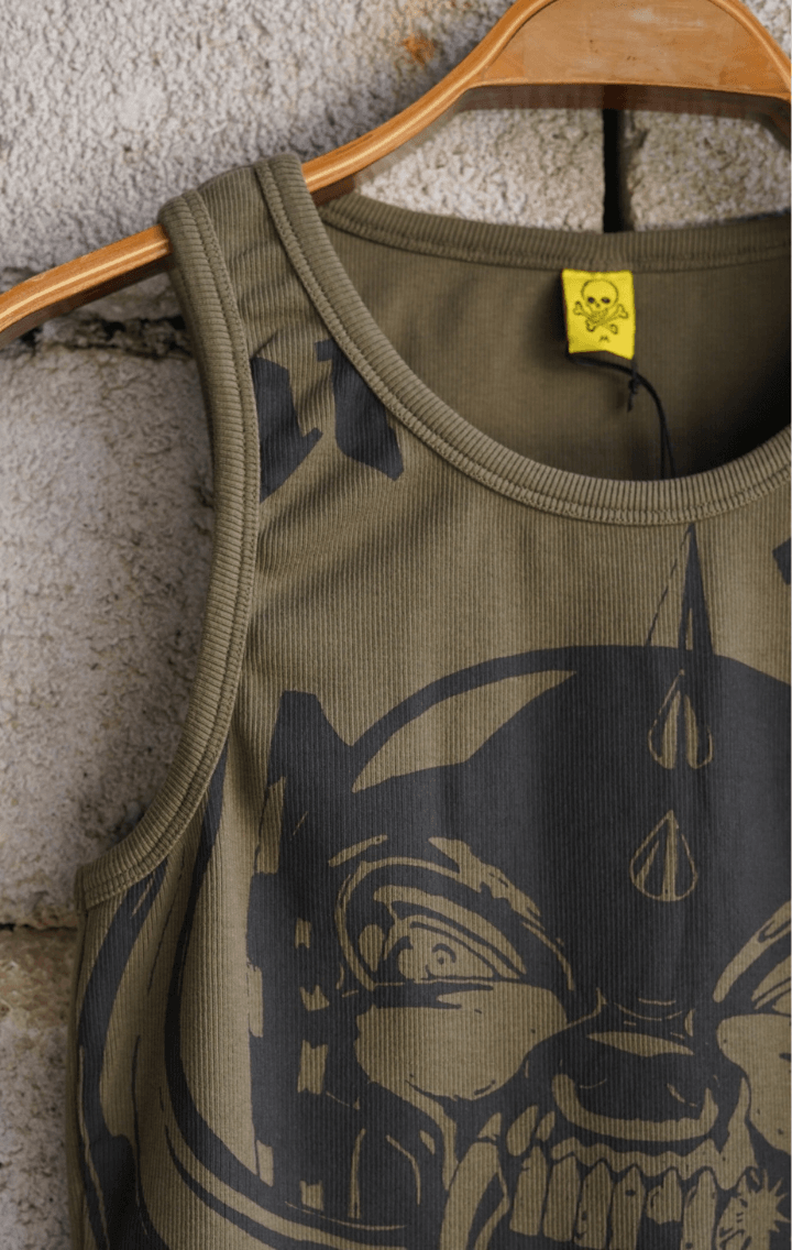 Motörhead Tank Haki Atlet