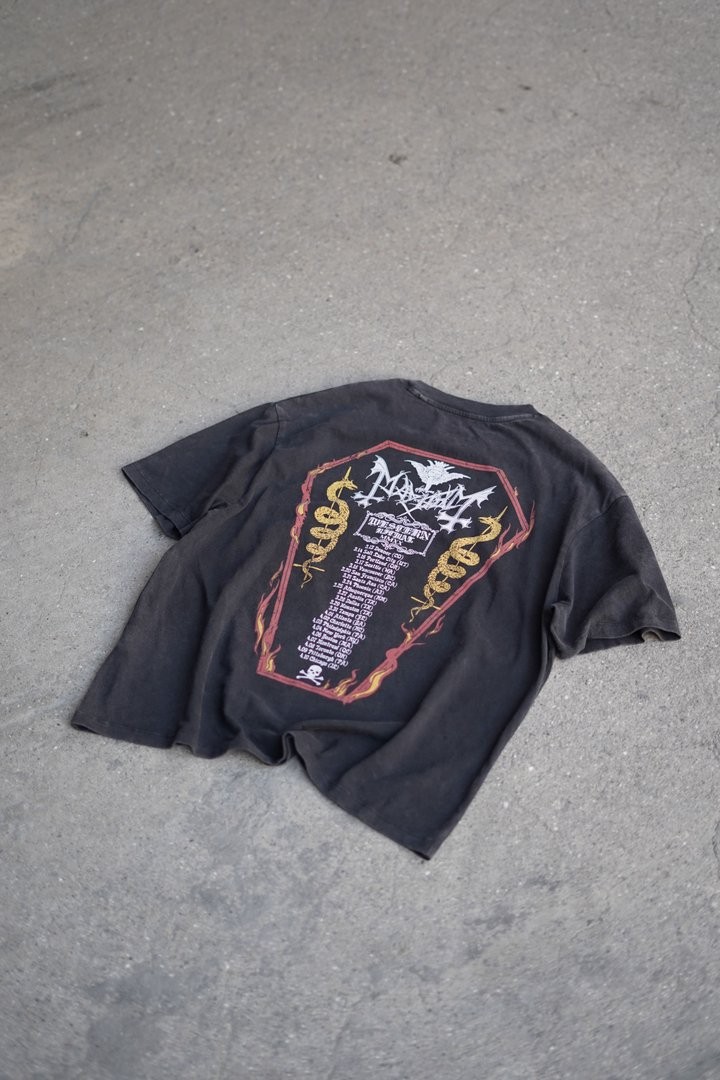 ''Mayhem'' Vintage Oversize Metal T-shirt