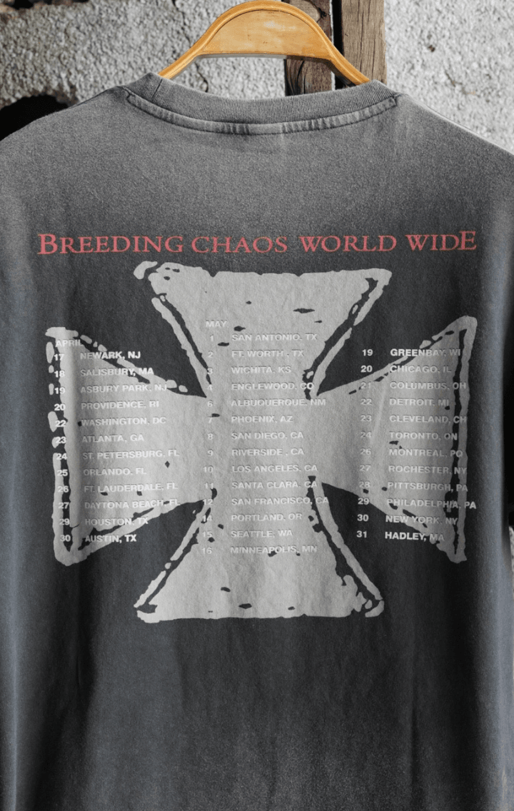 Entombed Already Dead Taş Yıkamalı Oversize Unisex Tshirt