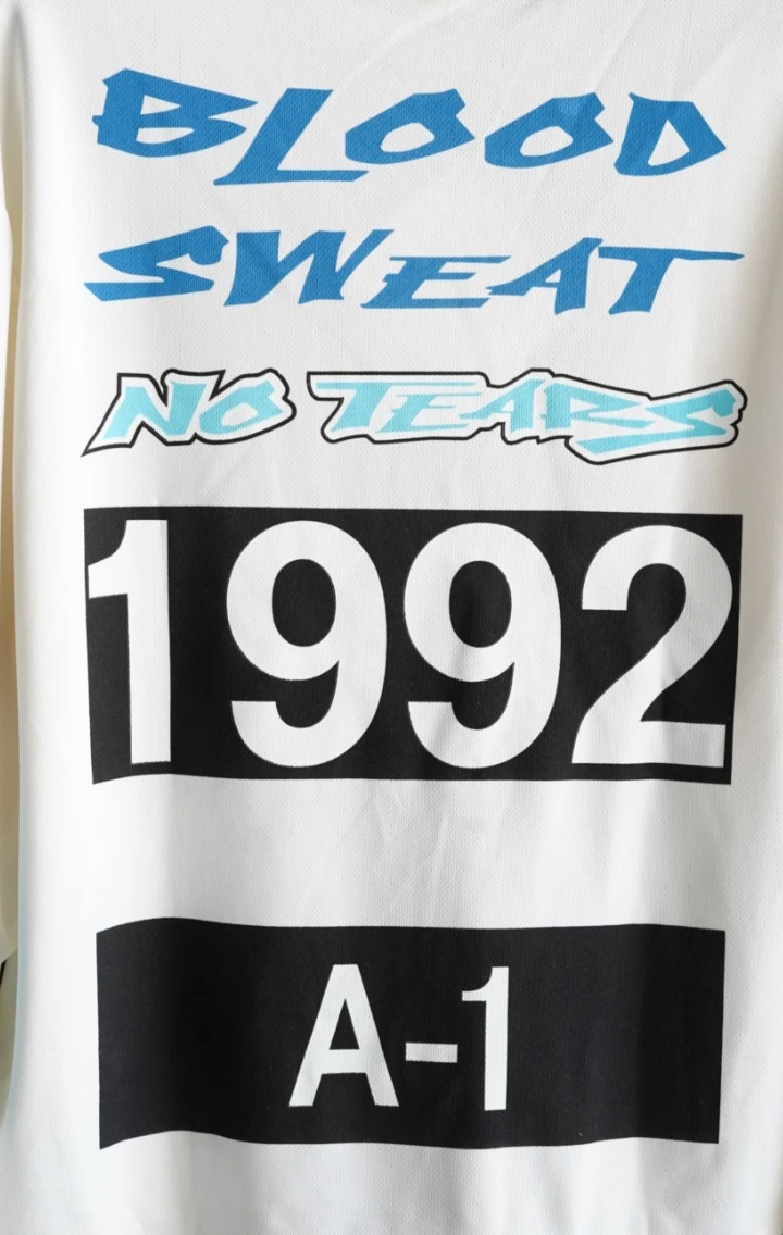 No Tears BMX Street Uzun Kol Off White Forma