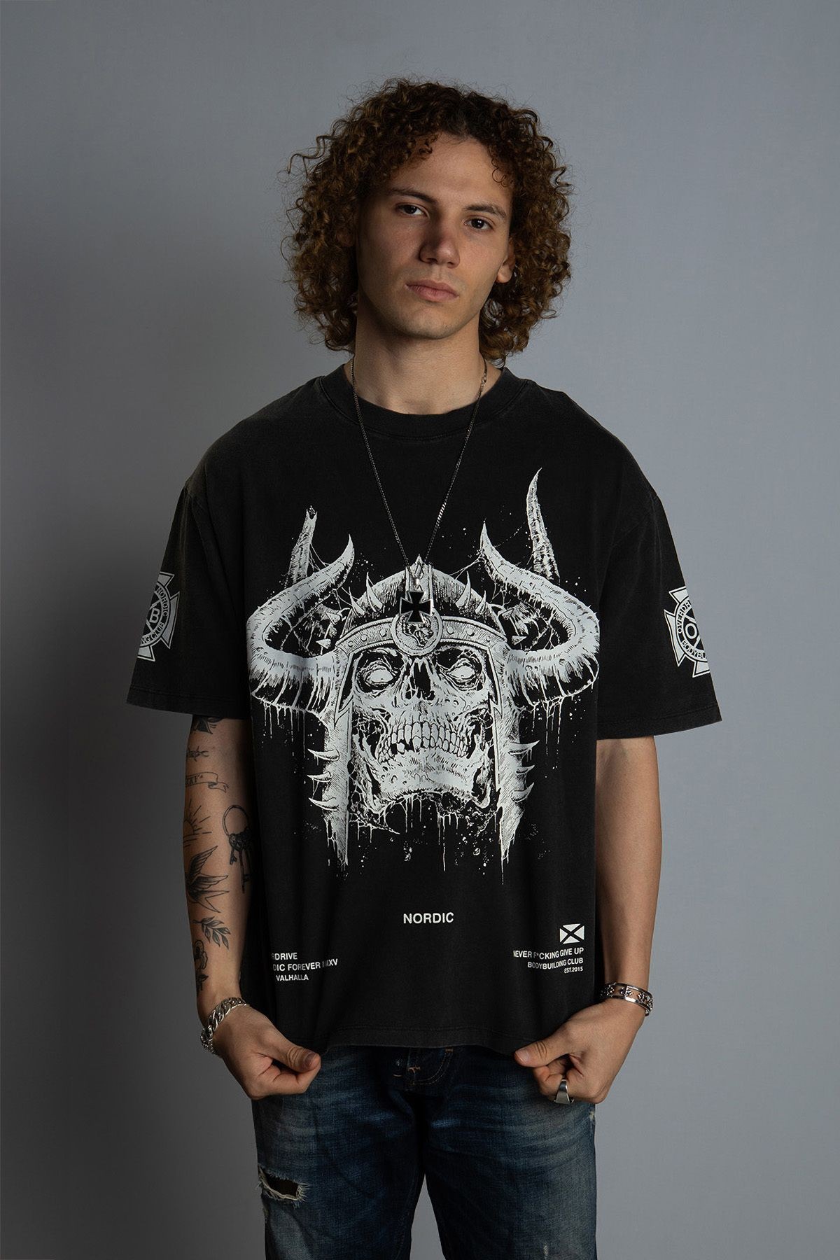 Oversize Viking ''norse'' Vintage Oversize T-shirt