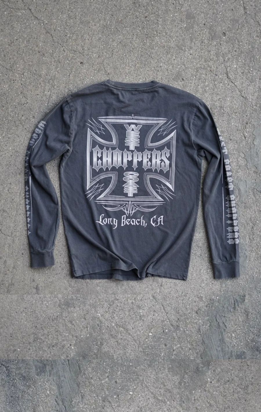Saint '' West Coast Choppers '' Uzun Kol T-shirt