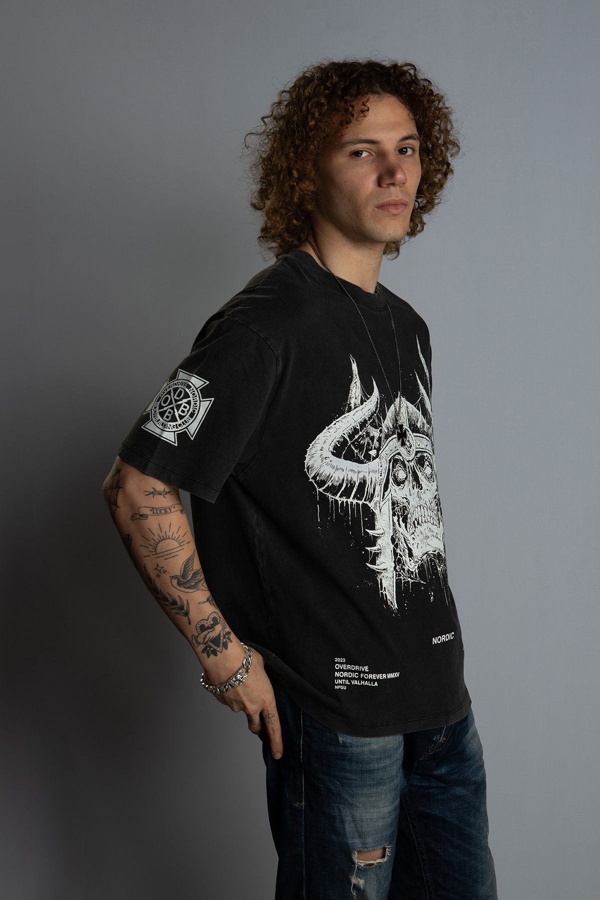 Oversize Viking ''norse'' Vintage Oversize T-shirt