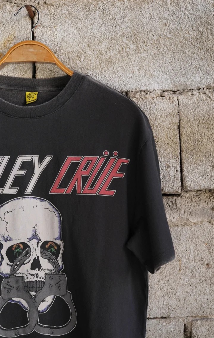 Mötley Crüe “Tour 1983” Özel Tasarım Vintage Rock Tişört
