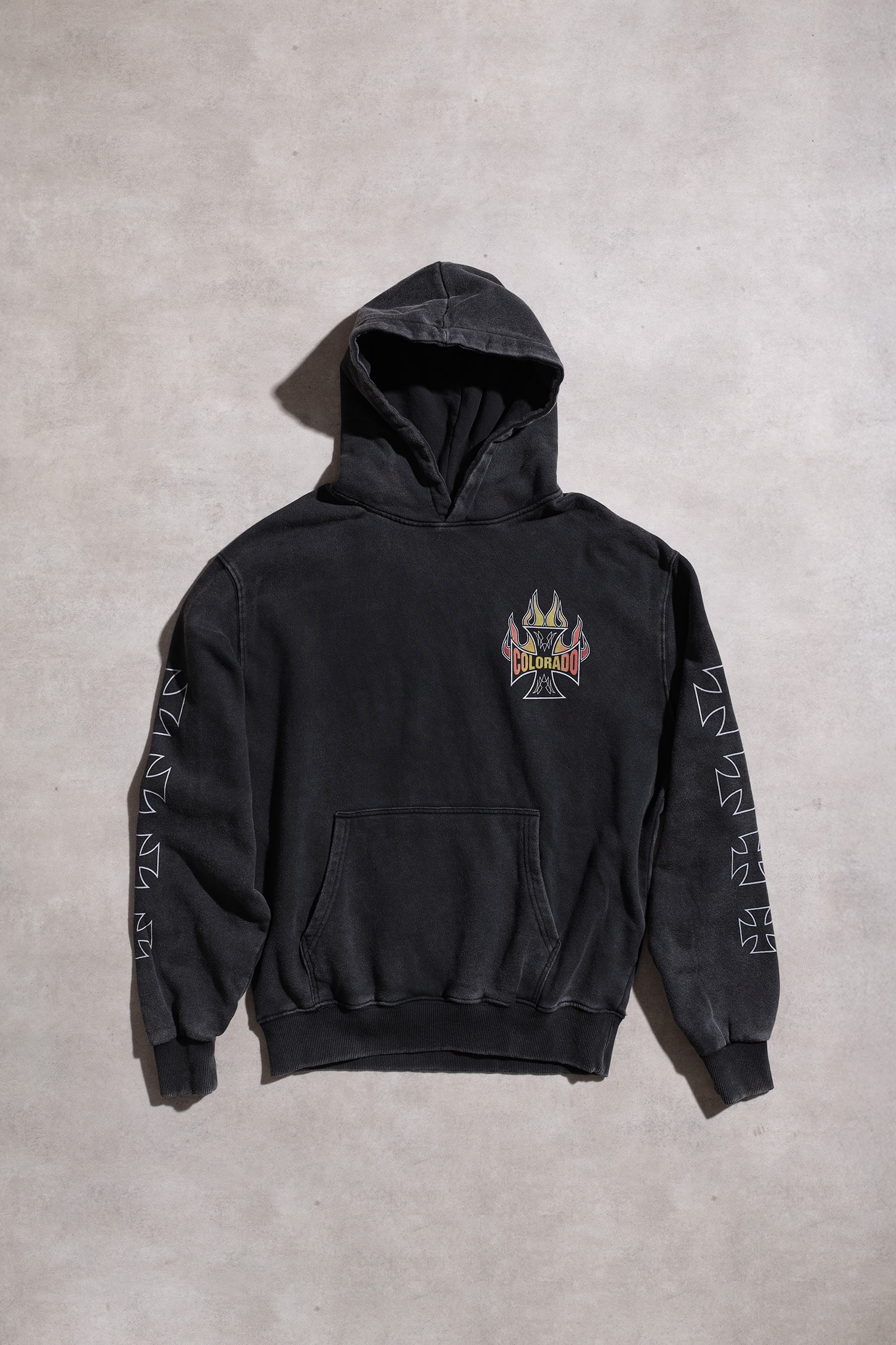 Colorado Sweatshirt Yıkamalı Hoodie