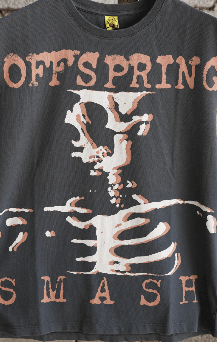Offspring Smash 1995 Vintage Rock Kolsuz Oversize Tişört