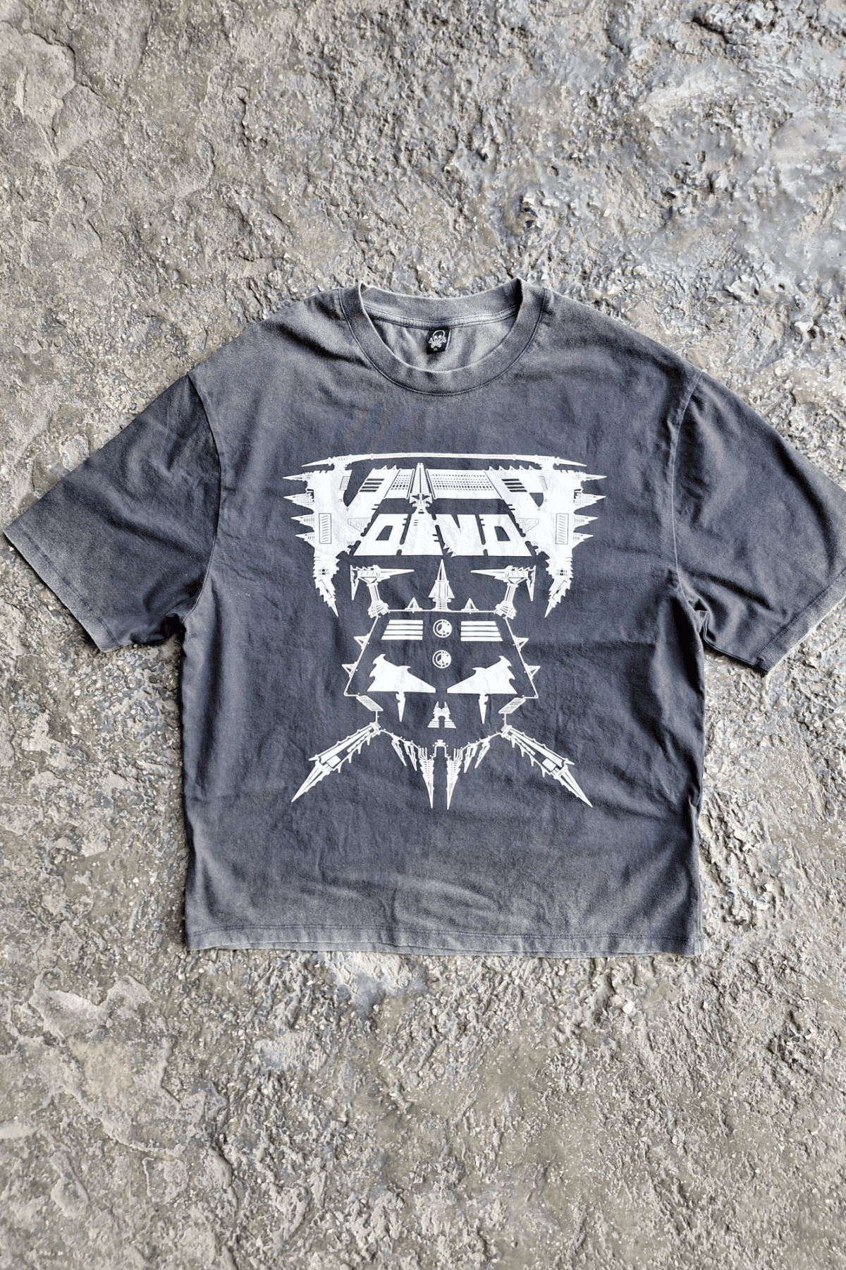 Overdrive '' Voivod II '' Boxy Fit Yıkamalı T-shirt