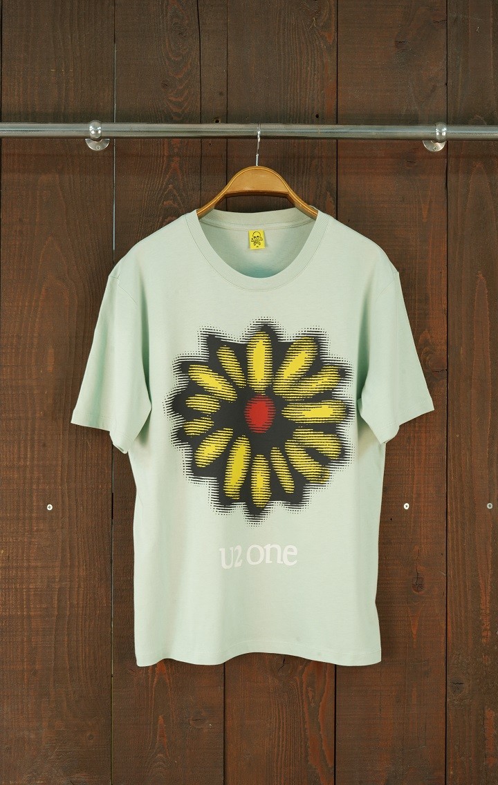 U2 One Regular Fit Mint Kısa Kollu Tshirt