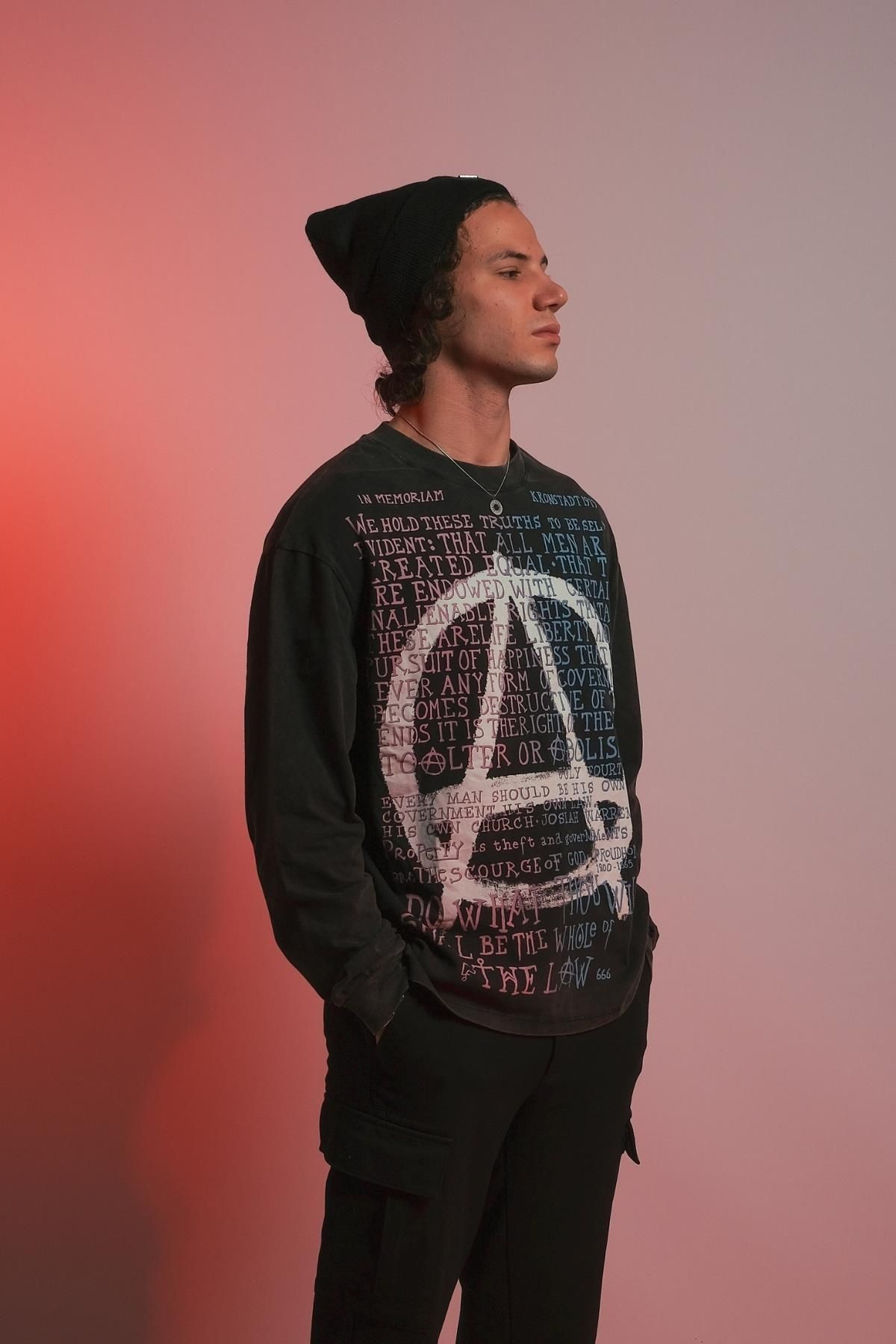 ''Anarchy'' Vintage Longsleeve