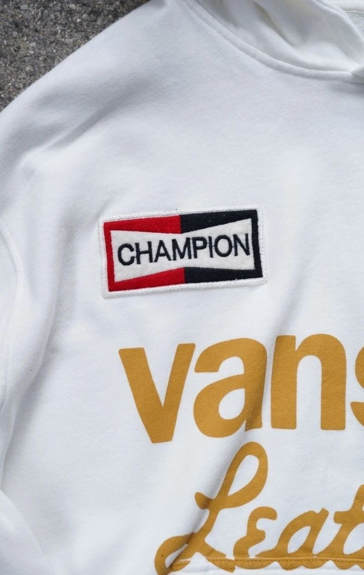 Vanson Chopper Beyaz Sweatshirt