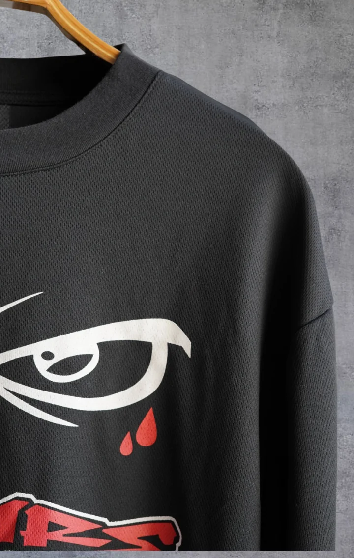 No Tears BMX Street Uzun Kol Siyah Forma