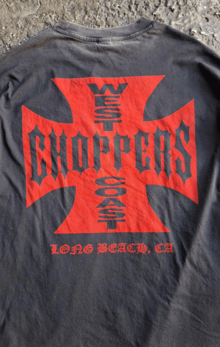 Choppers For Life Yıkamalı Uzun Kol T-shirt