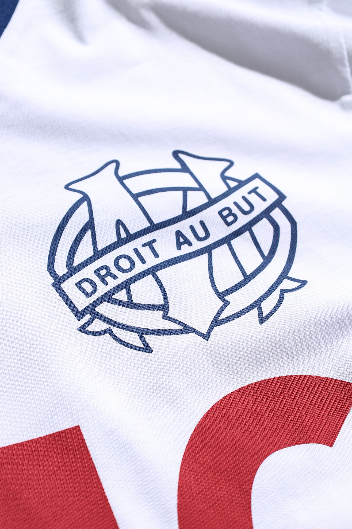 Olympique Marseille Jersey Beyaz Futbol Forması 1984/85