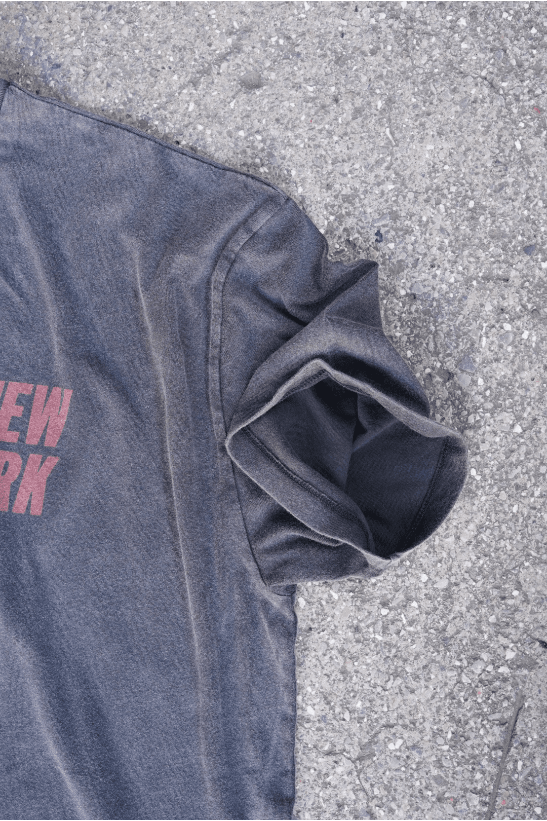 New York 1982 Oversize Unisex Soluk Siyah Vintage Tişört