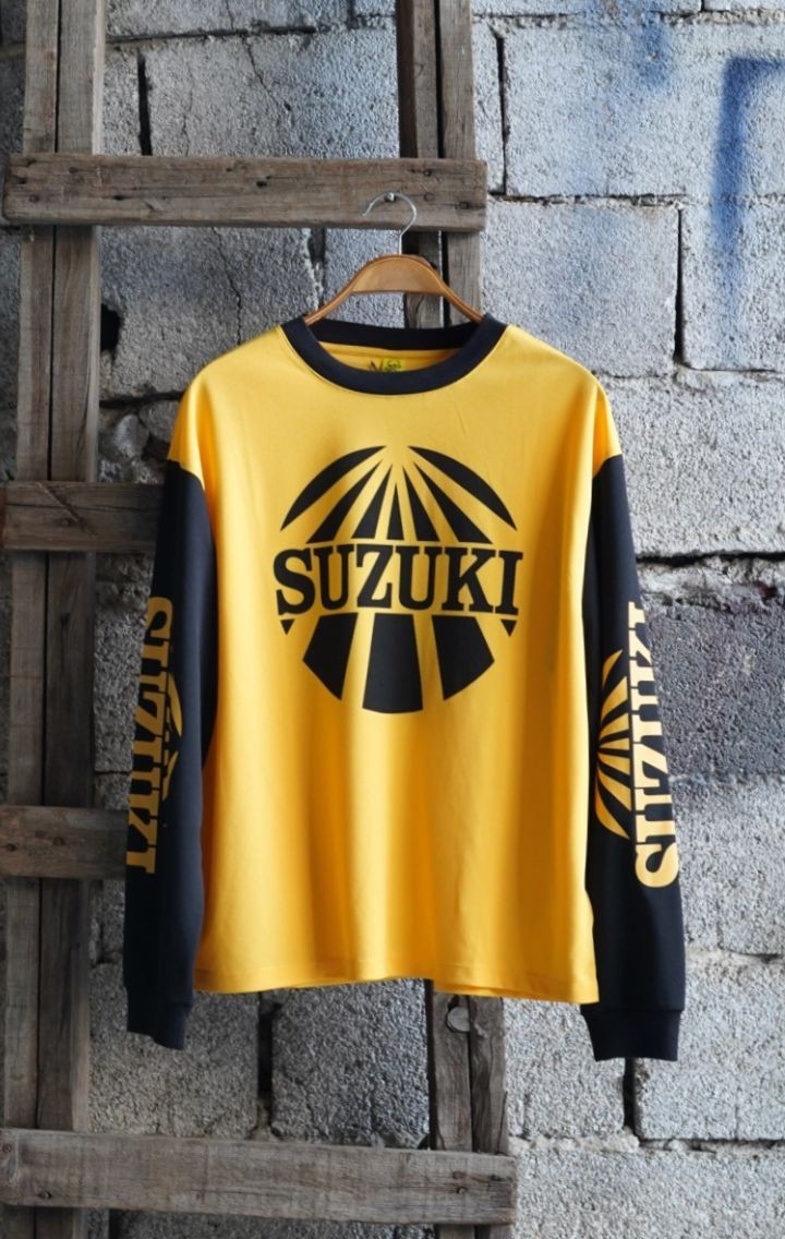 Suzuki Sarı Forma Uzun Kol T-shirt