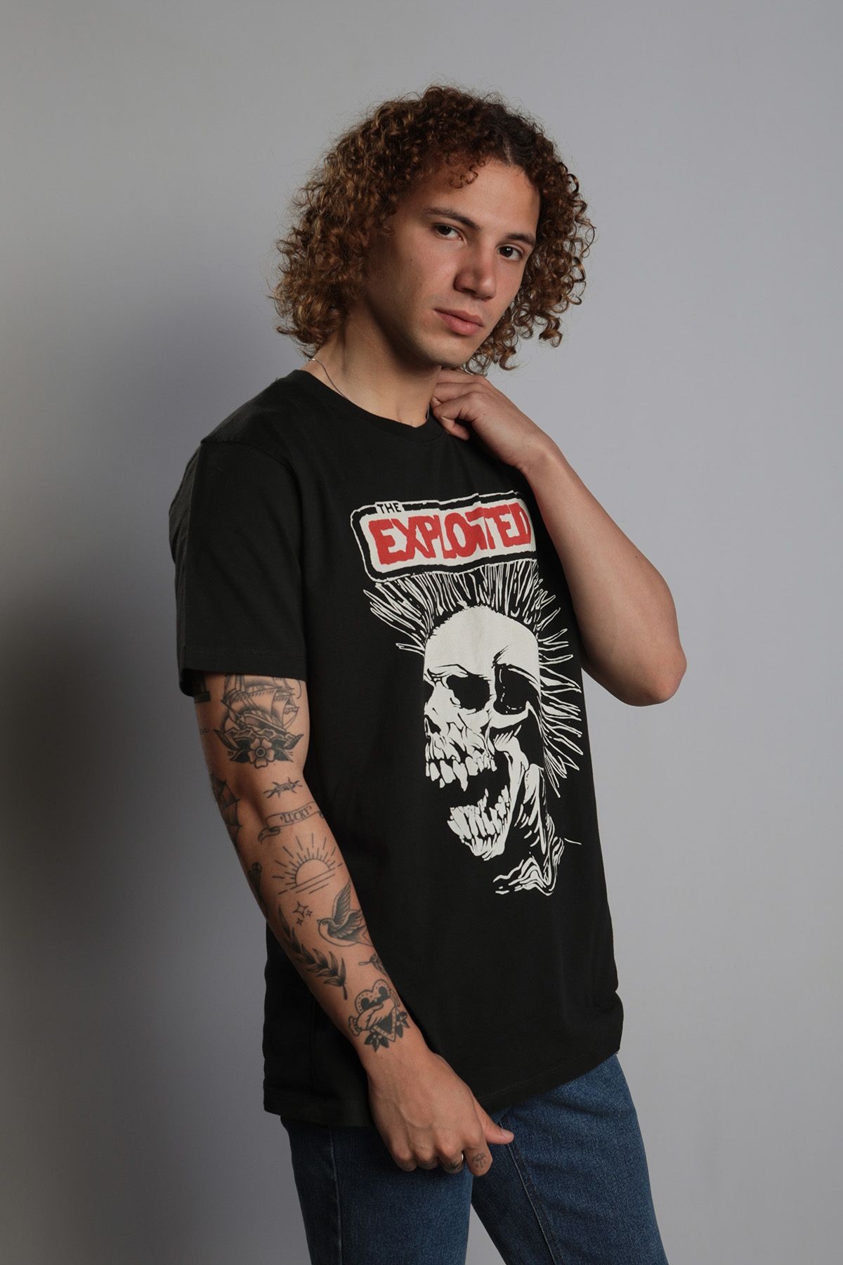 Overdrive "the Exploited" Punk Rock T-shirt