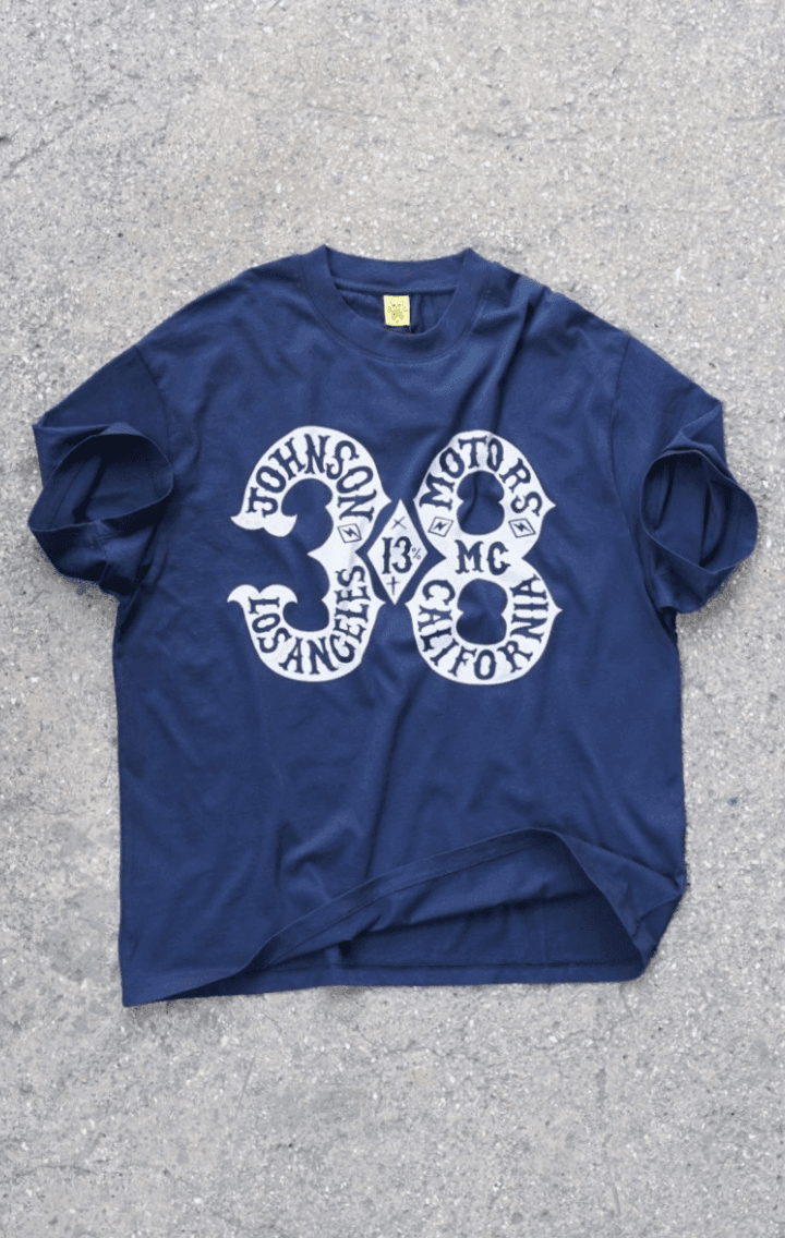 Johnson 38 Motors Motorcycle Regular Fit T-Shirt