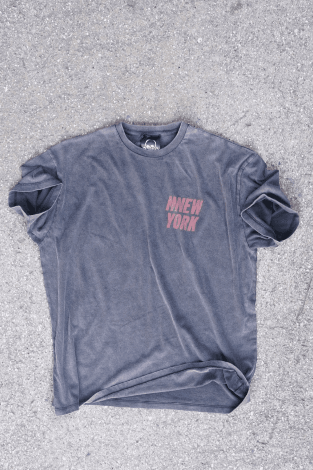 New York 1982 Oversize Unisex Soluk Siyah Vintage Tişört