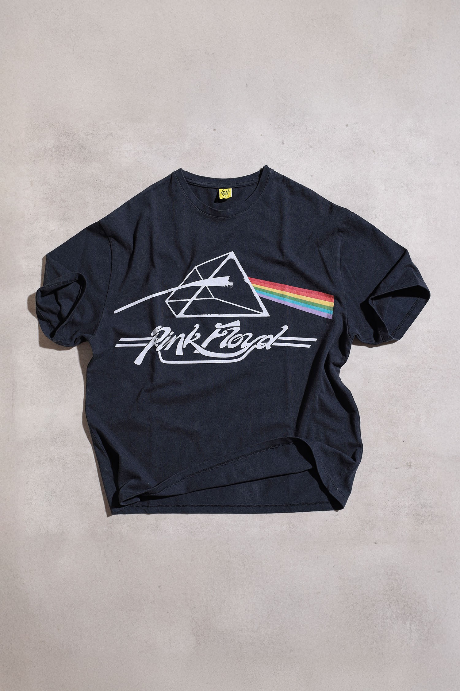 Pink Floyd Dark Side of the Moon Oversize Kısa Kollu Siyah Tshirt