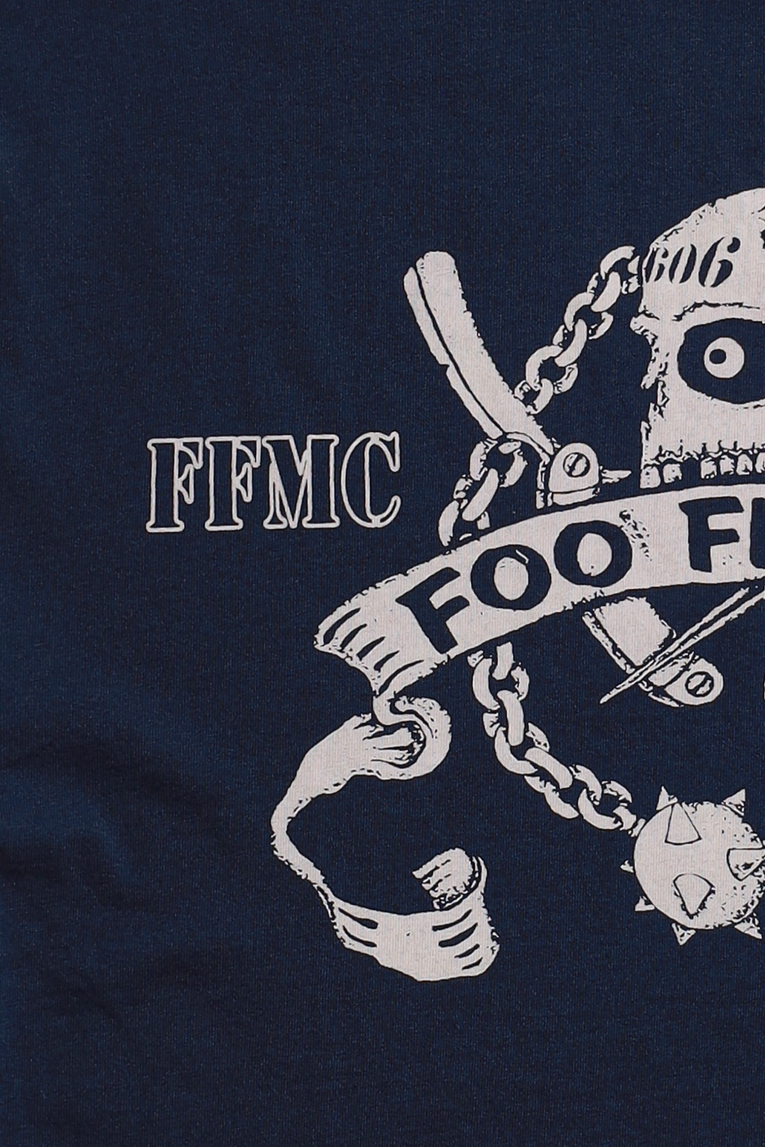 Foo Fighters San Fernando Oversize Kısa Kollu Koyu Lacivert Tshirt