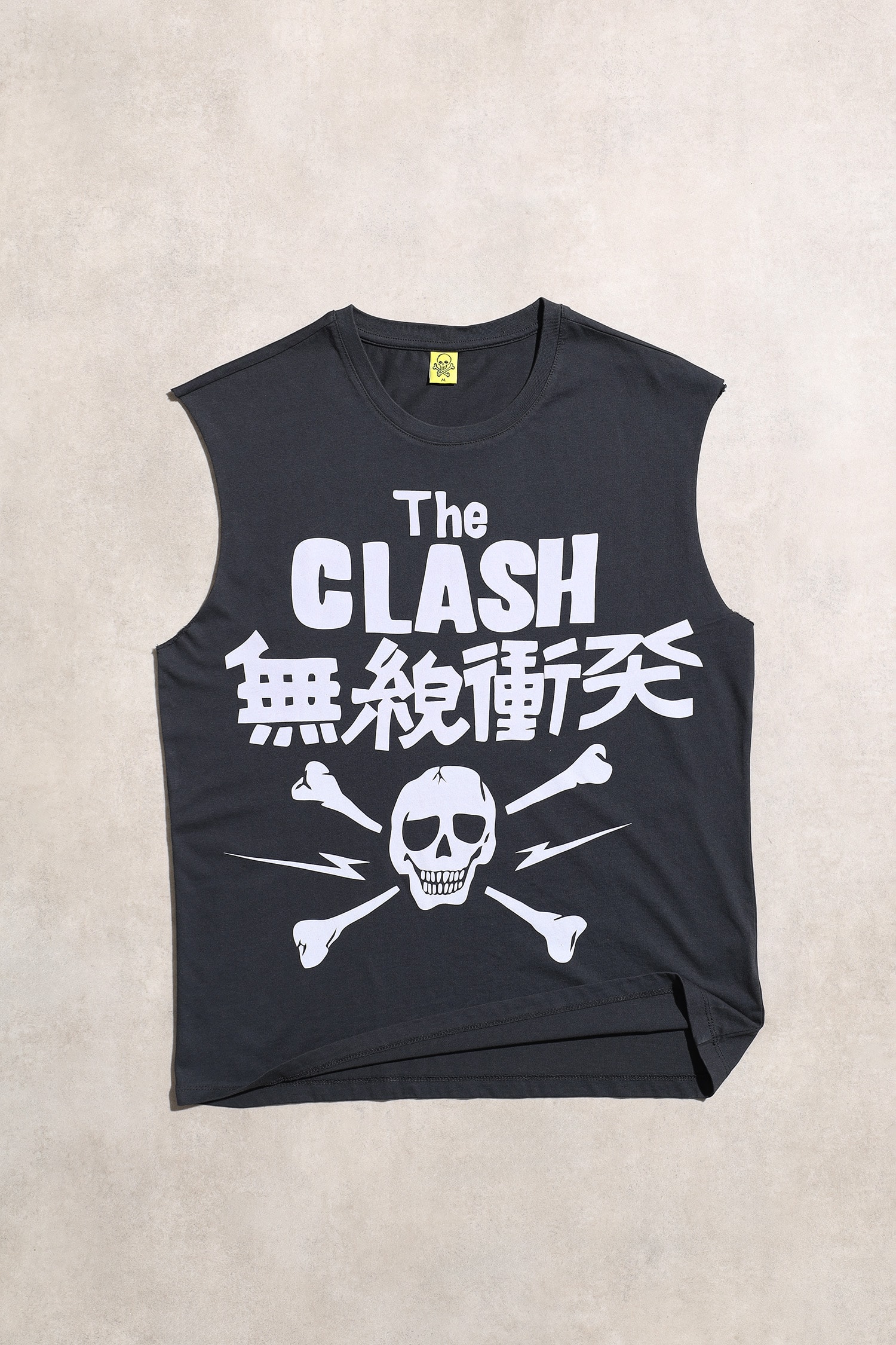 The Clash "In Japan" 1982 Rock Skull Kolsuz Oversize Tshirt