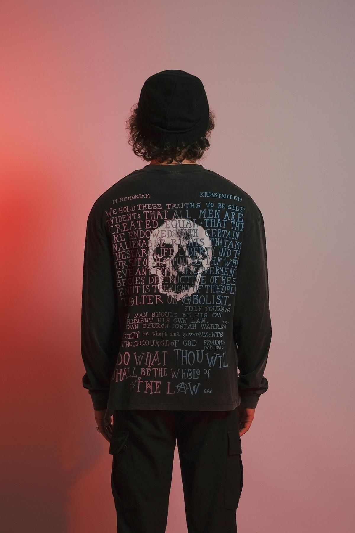 ''Anarchy'' Vintage Longsleeve