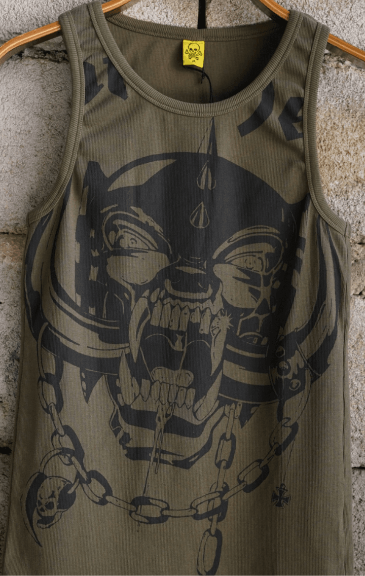 Motörhead Tank Haki Atlet