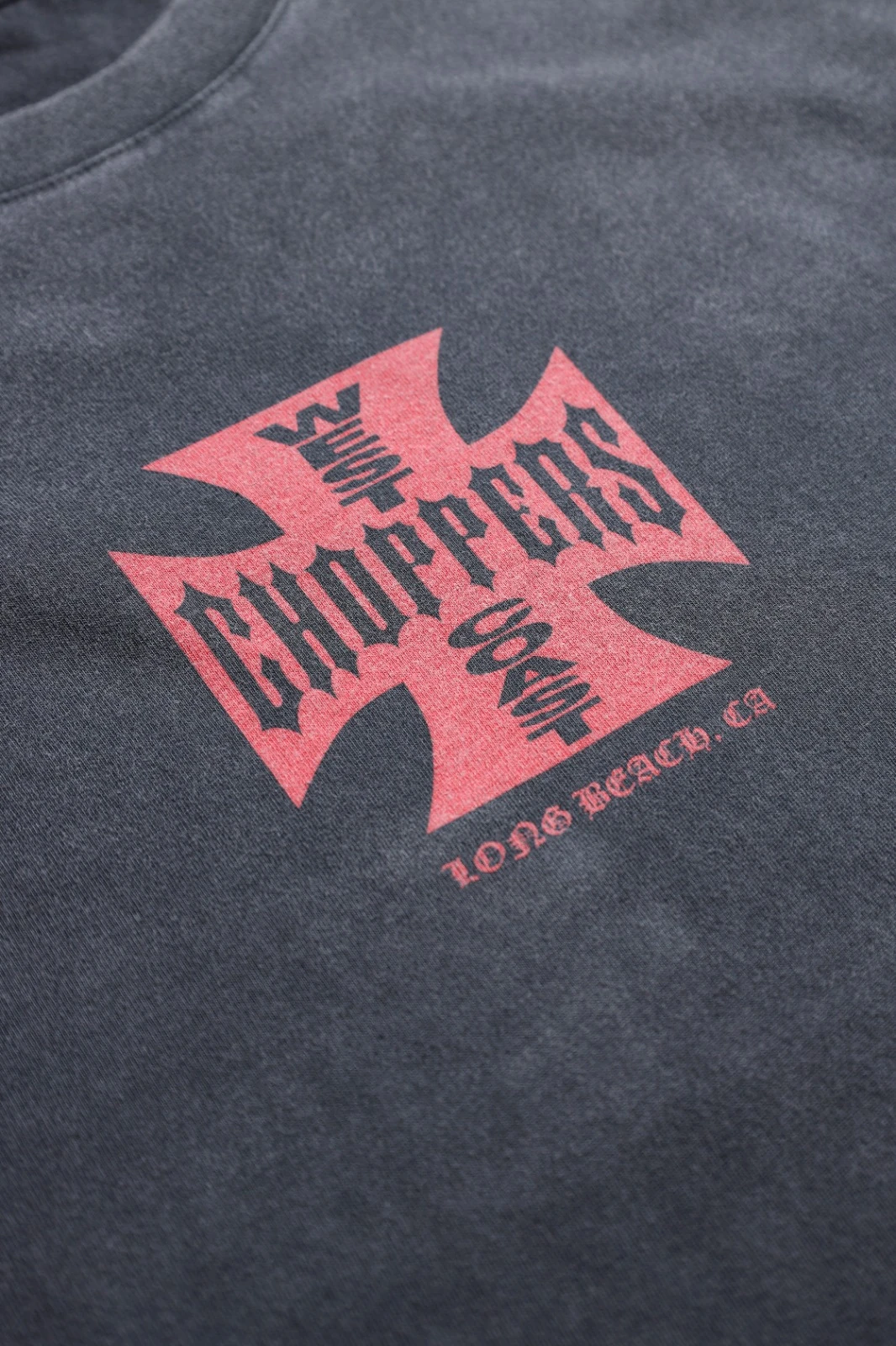 West Coast Choppers '' Hot Road'' Oversize Yıkamalı T-shirt