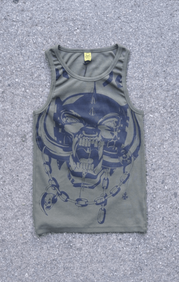 Motörhead Tank Haki Atlet