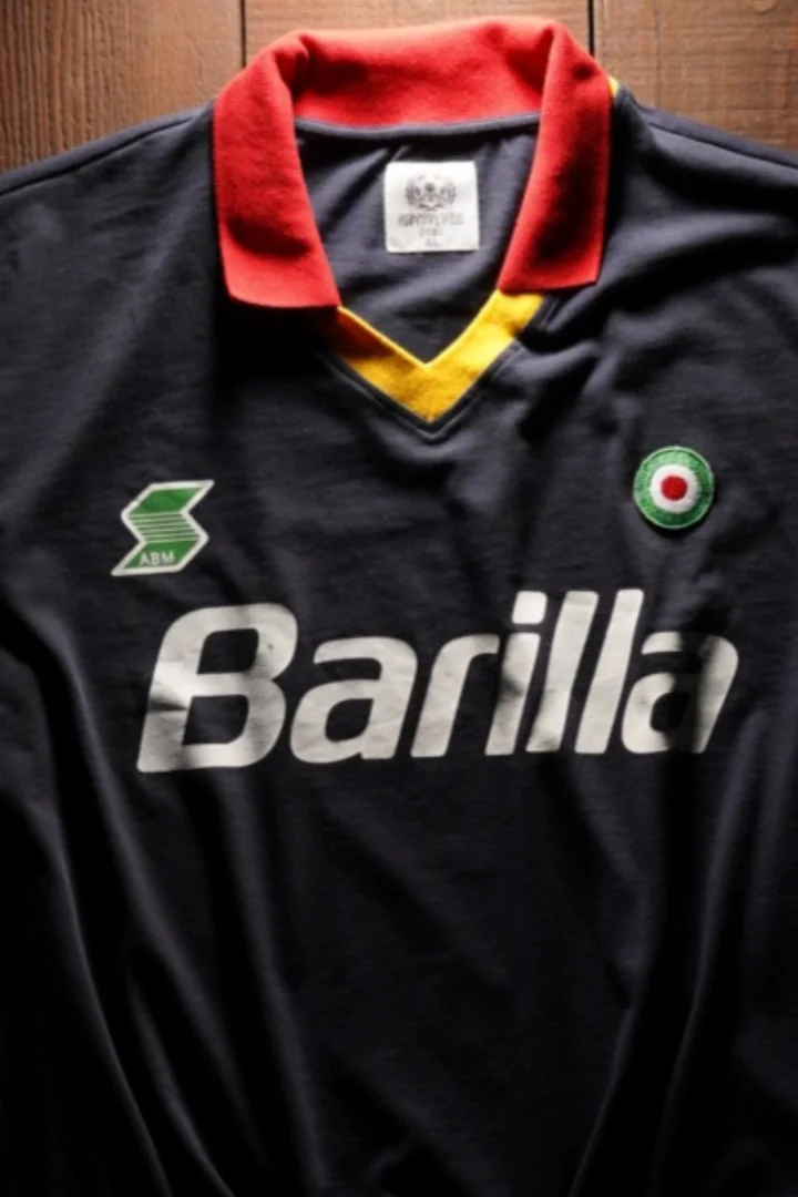 Retro Roma Lacivert Futbol Forması 1991