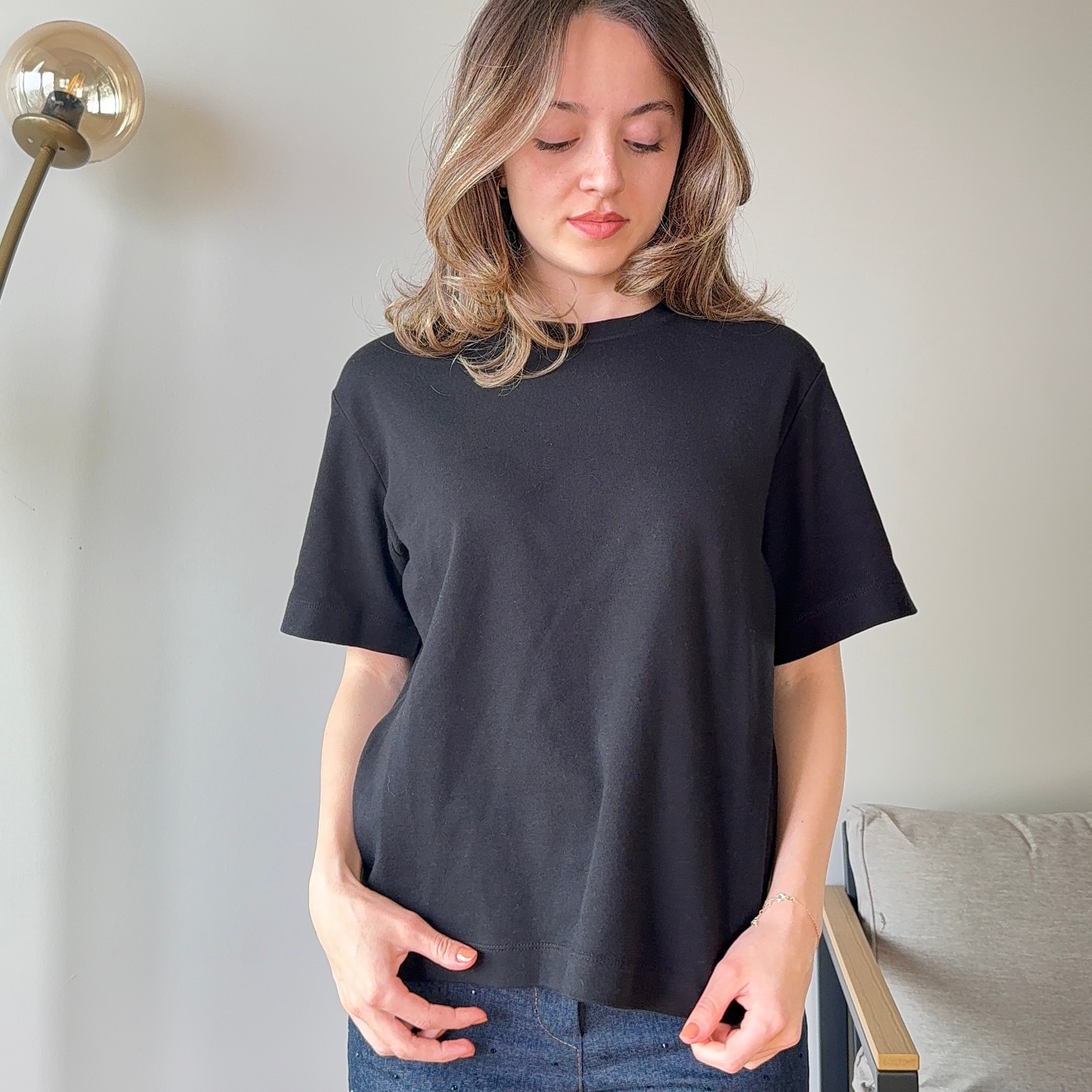 Populus T-shirt - Siyah