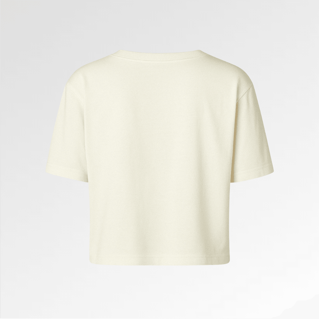 Corylus Crop T-Shirt - Ekru