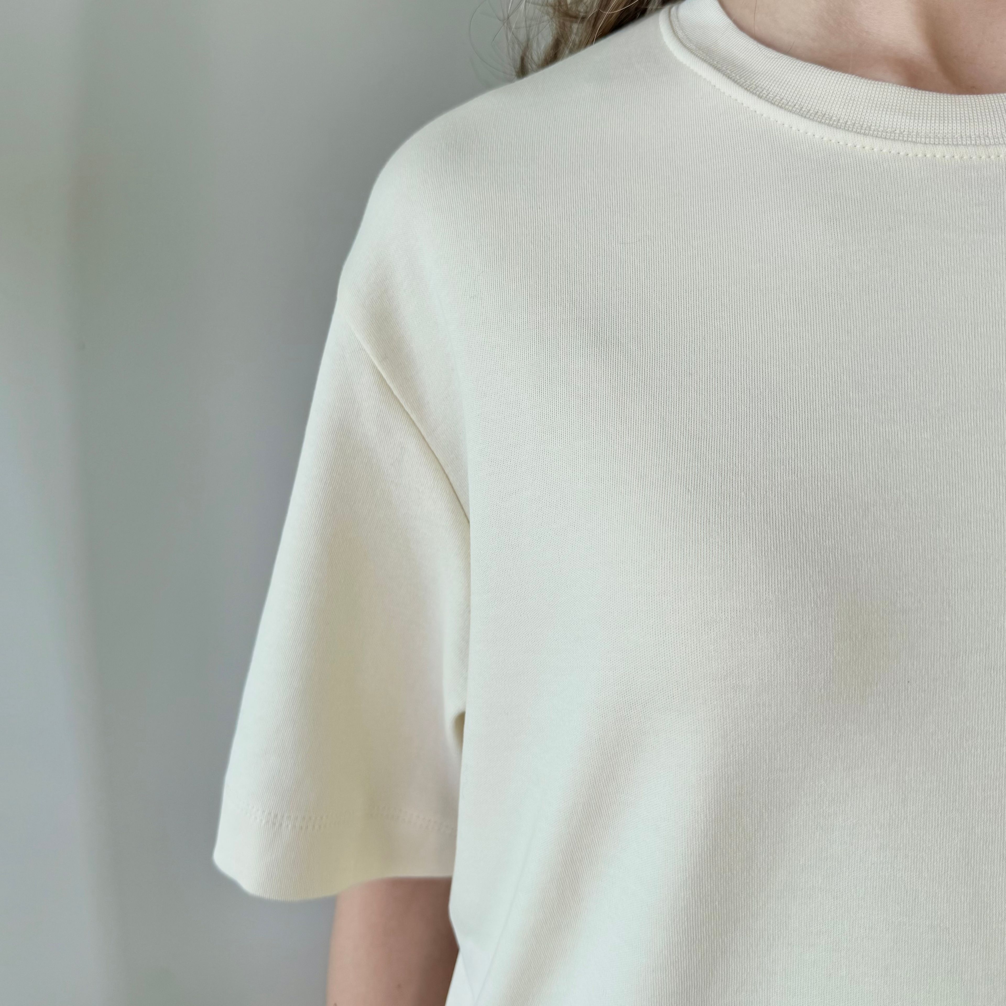 Populus T-shirt - Ekru
