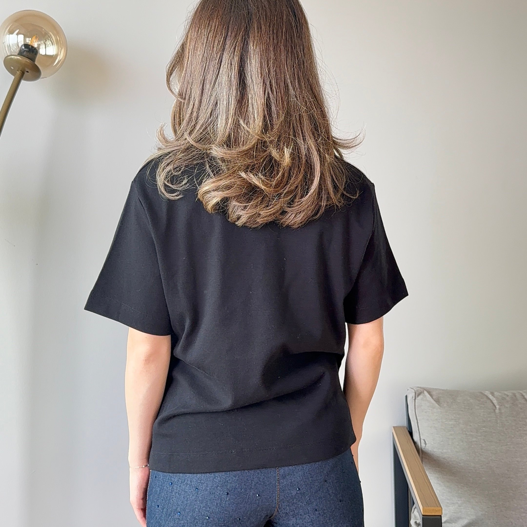 Populus T-shirt - Siyah