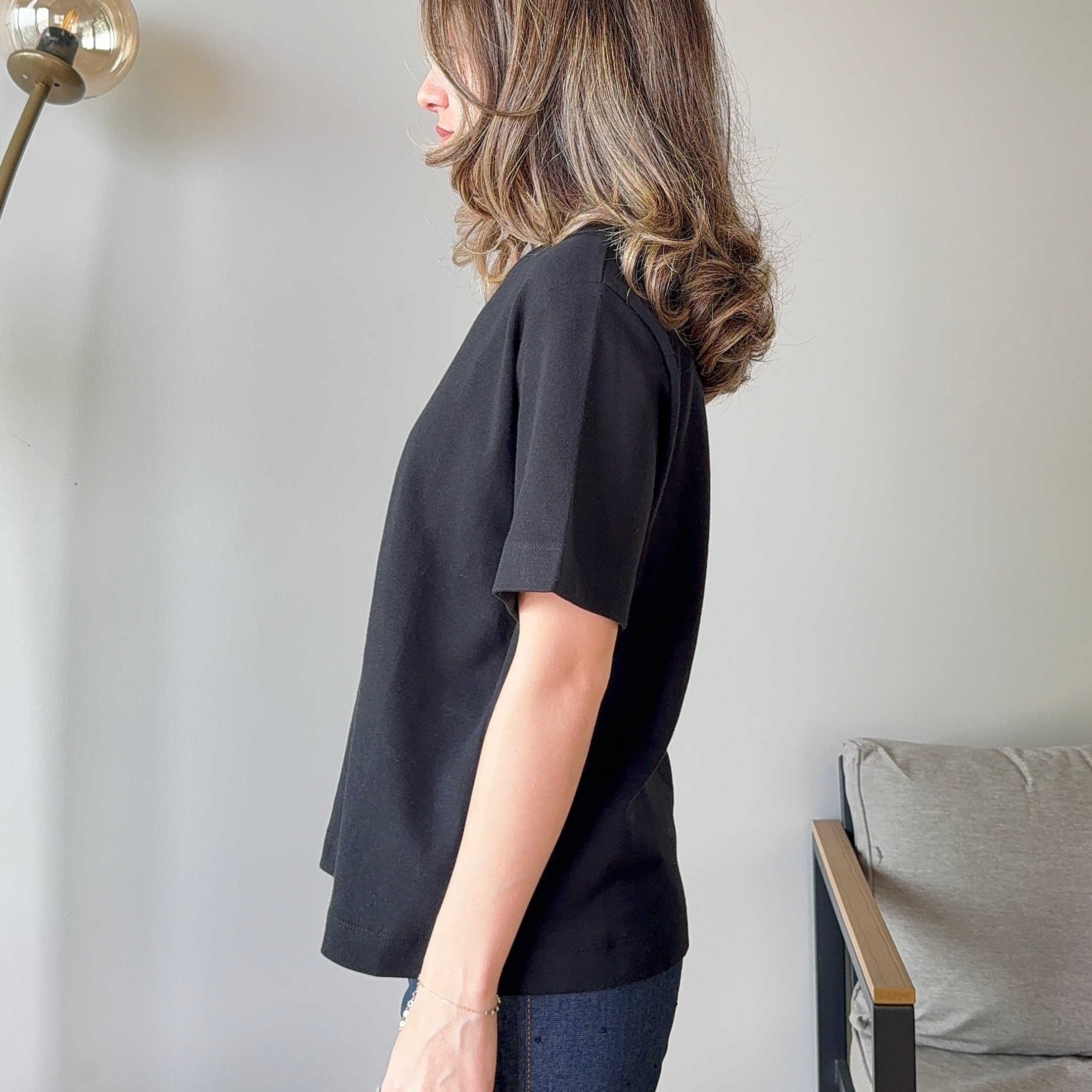 Populus T-shirt - Siyah