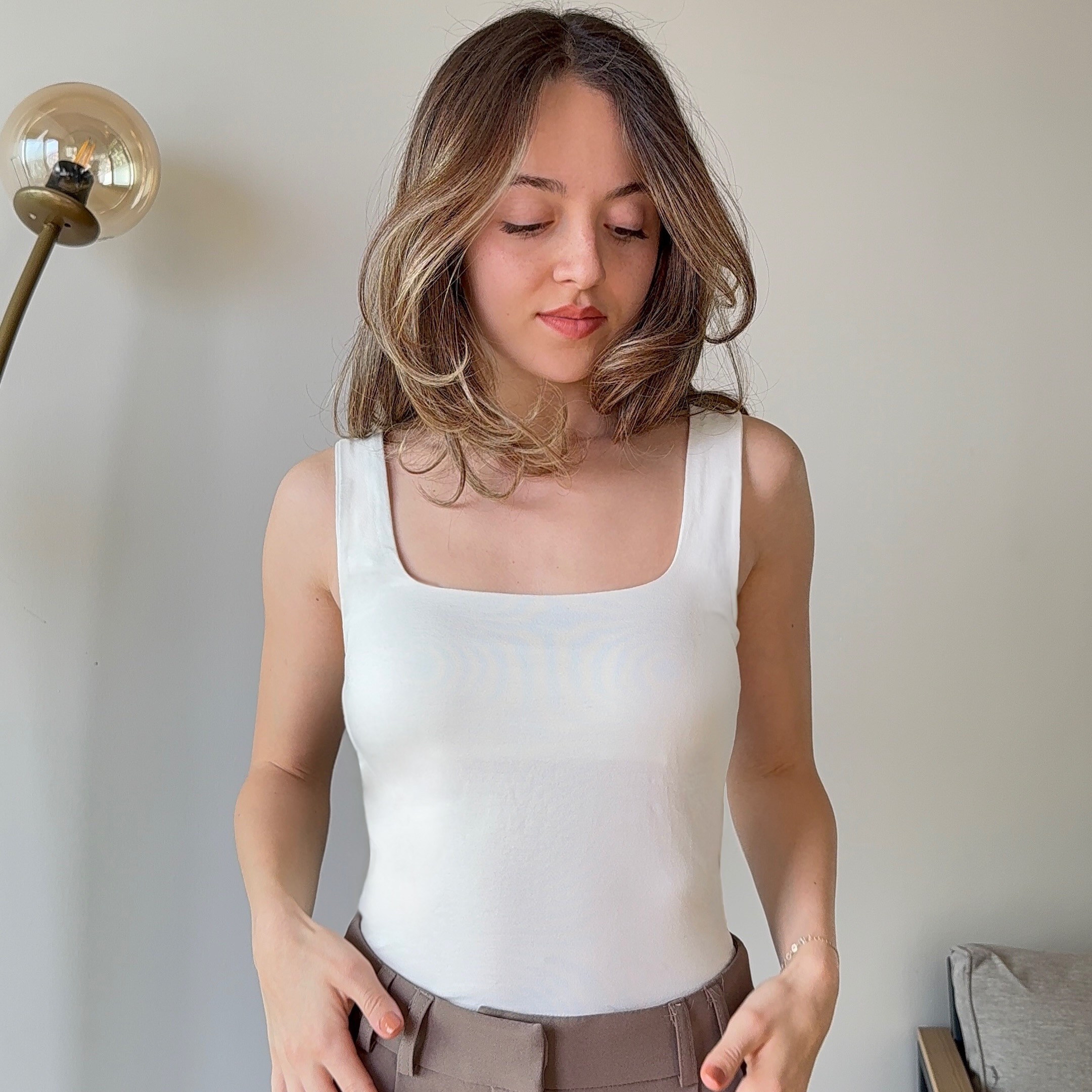 Tilia Top - Beyaz