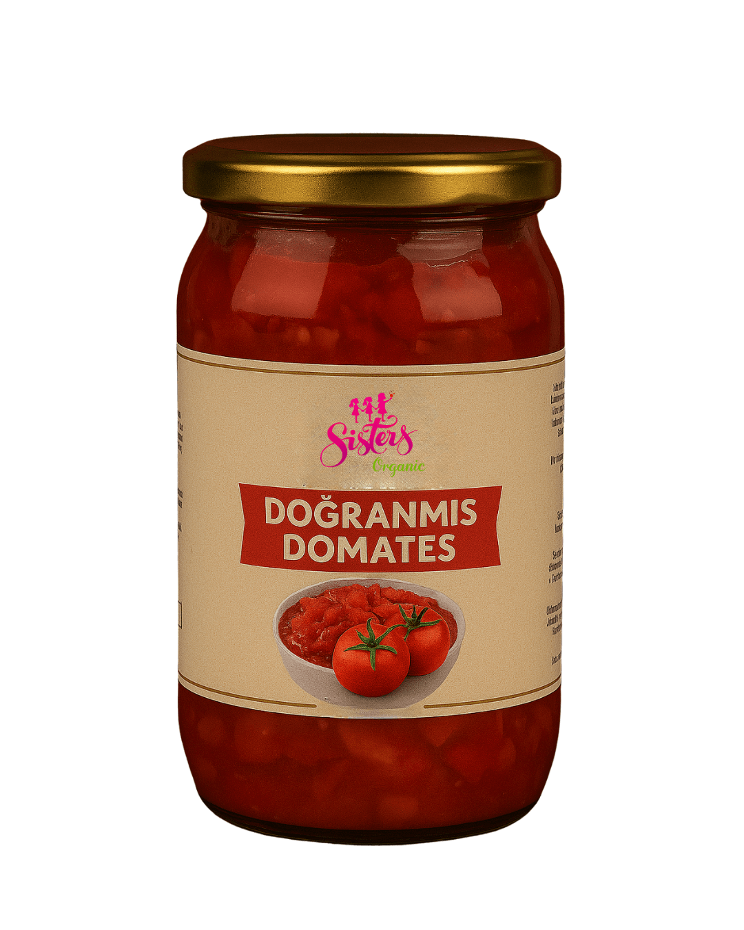 Organik Doğranmış Domates