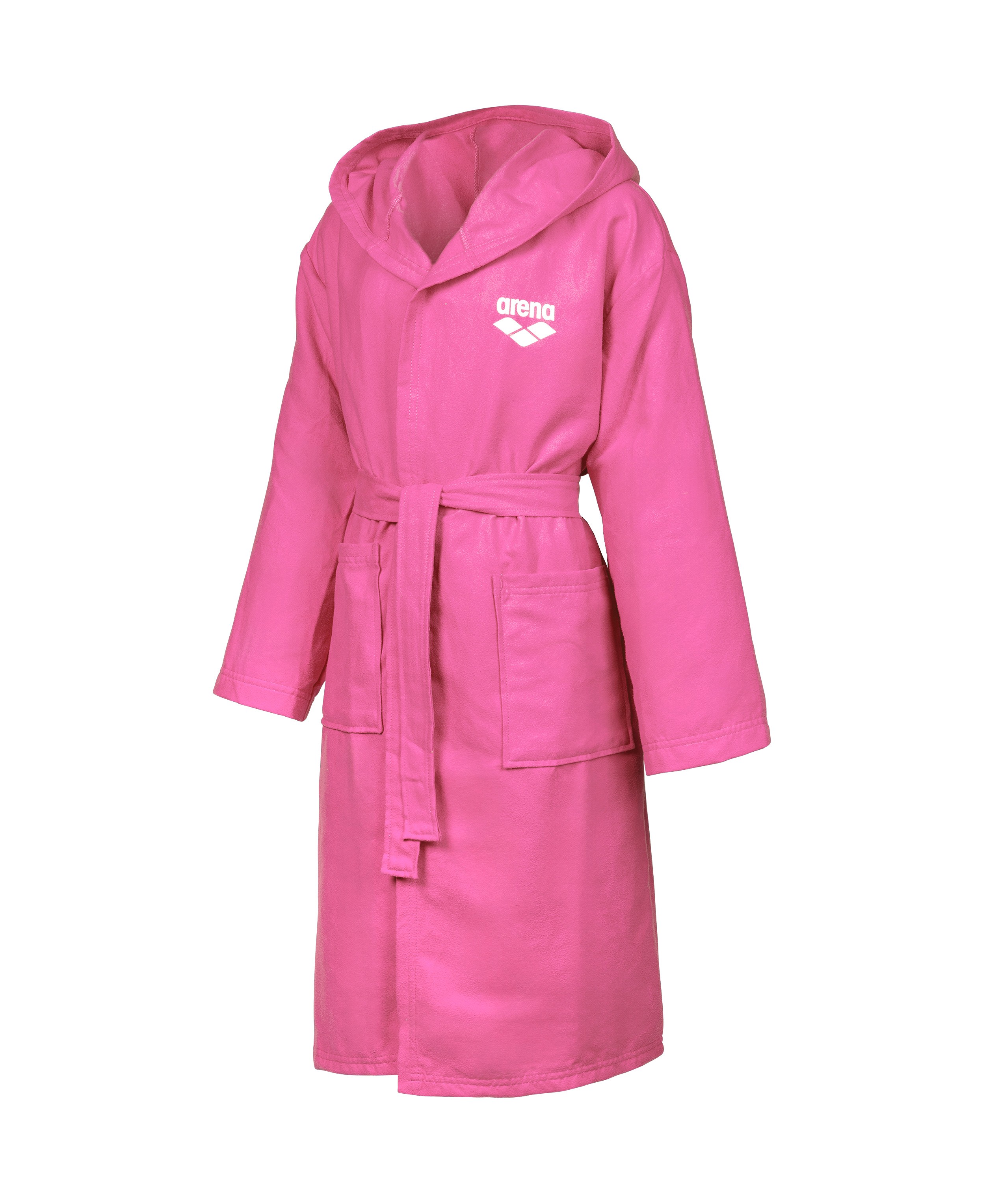 ARENA ZEAL JR ROBE SHOKING PINK WHITE 