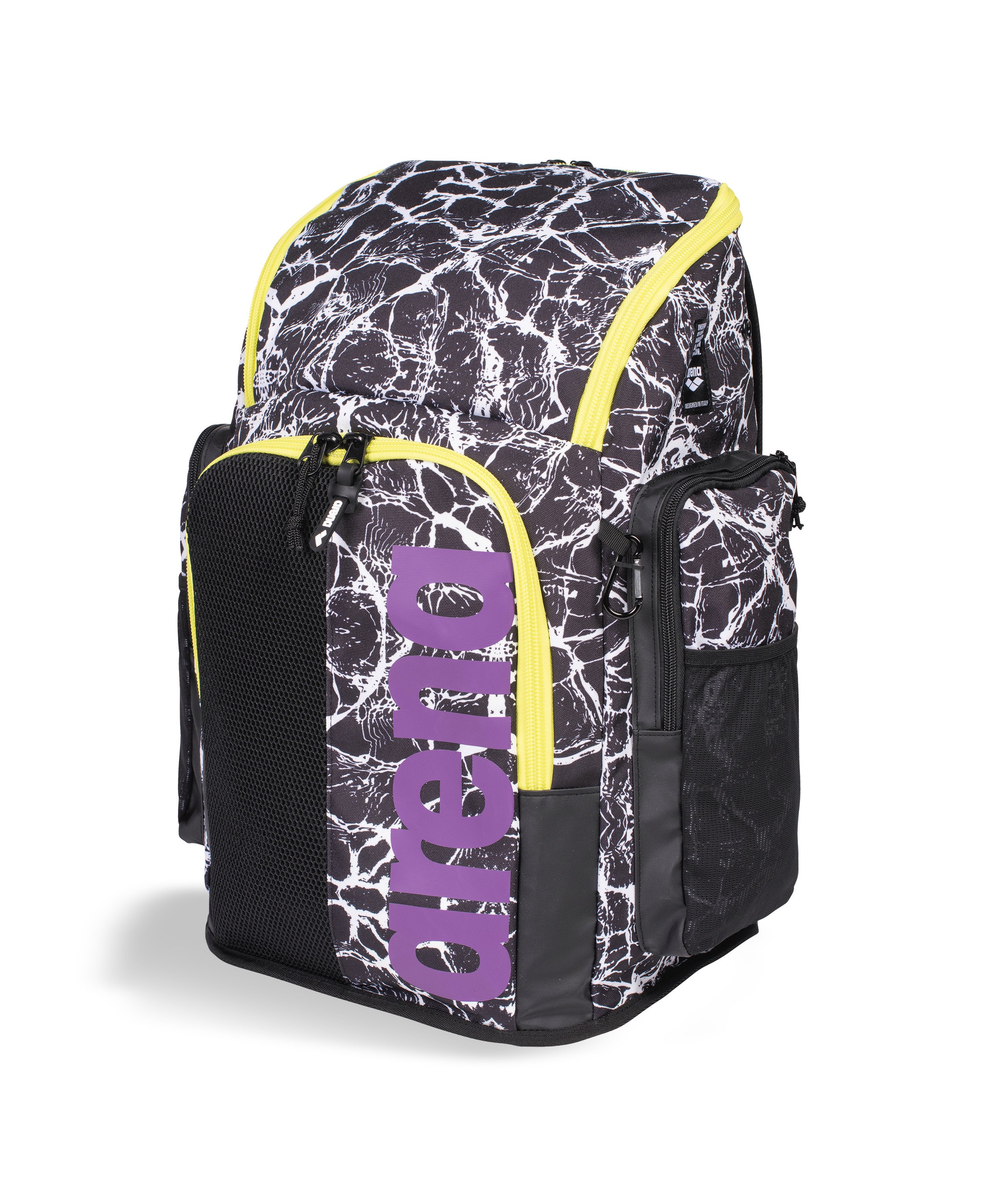 SPIKY III BACKPACK 45 ALLOVER BLACK WHITE