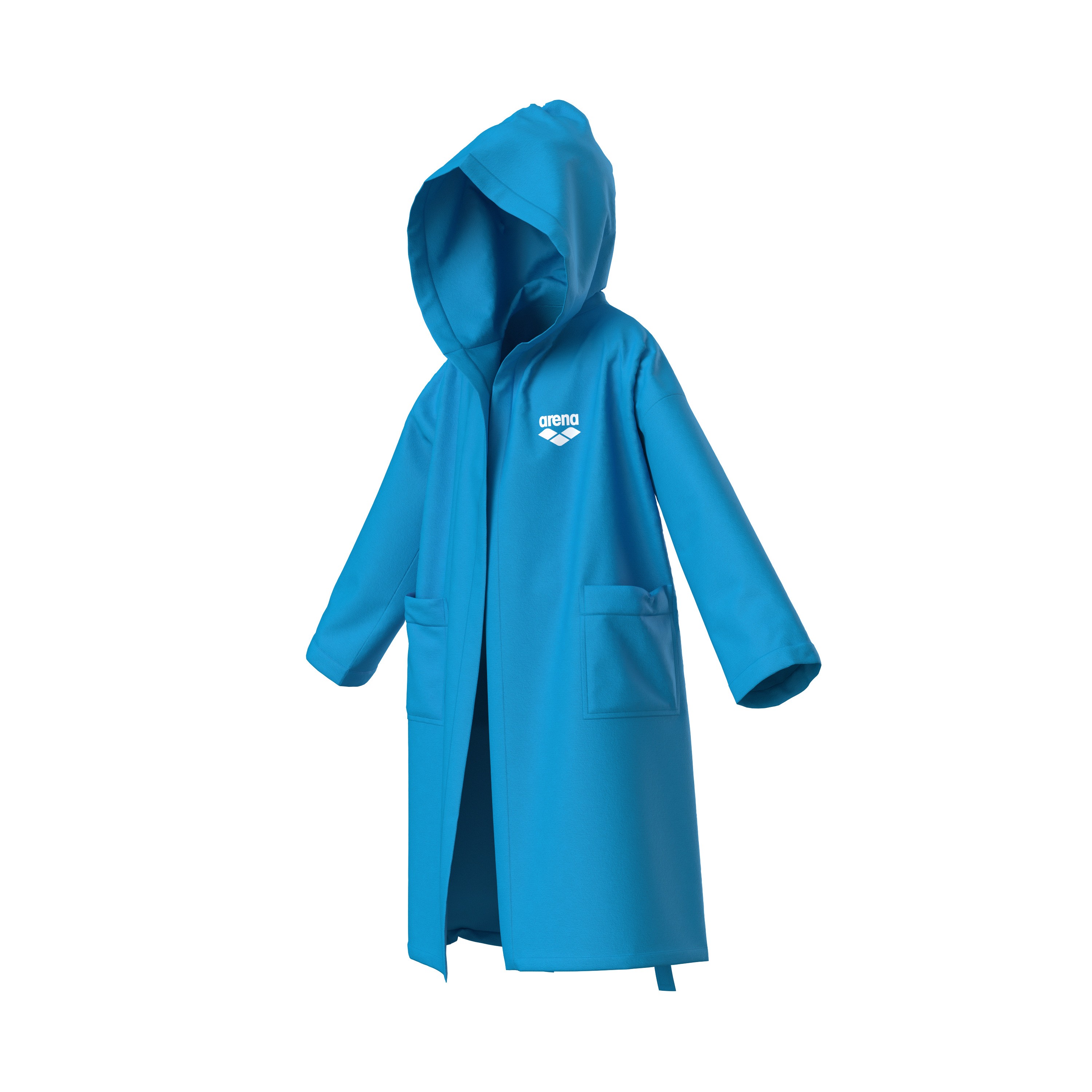 ARENA ZEAL JR ROBE TURQUOISE WHITE