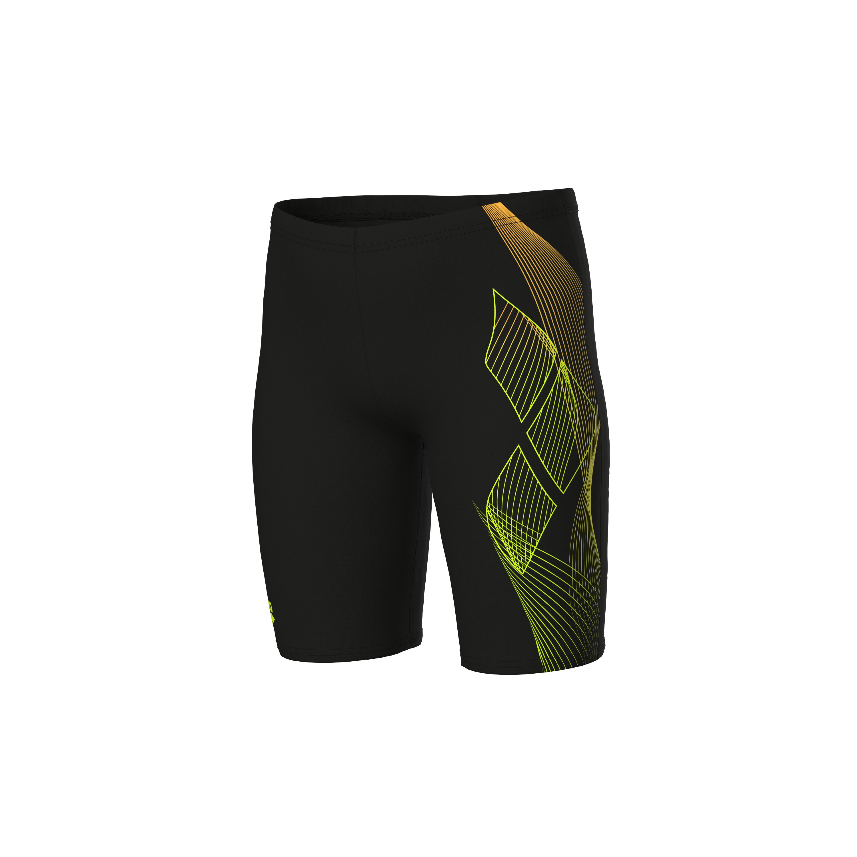 BOY'S ARENA SEA WATER SWIM JAMMER BLACK