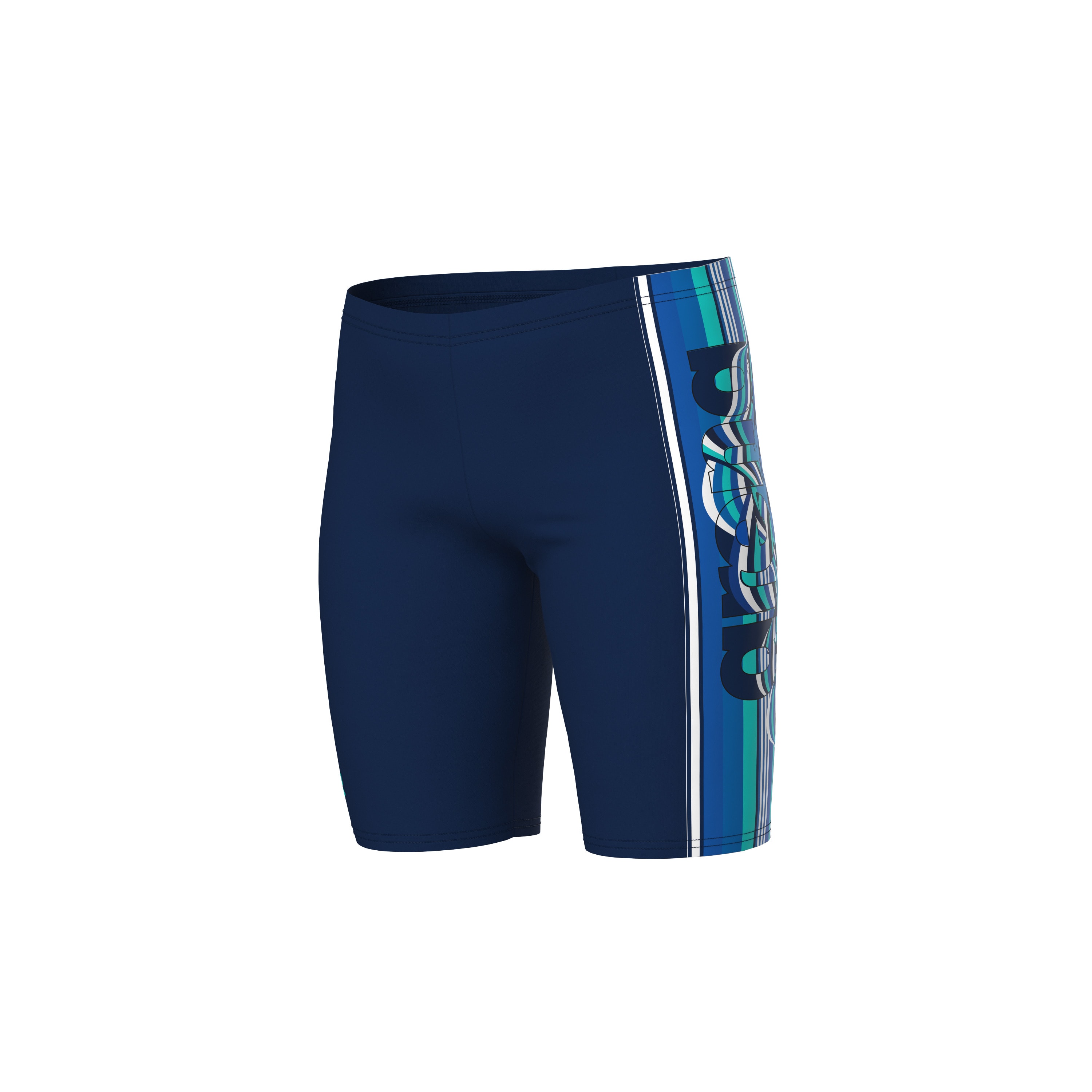 BOY'S ARENA PALETTE SWIM JAMMER BLACK