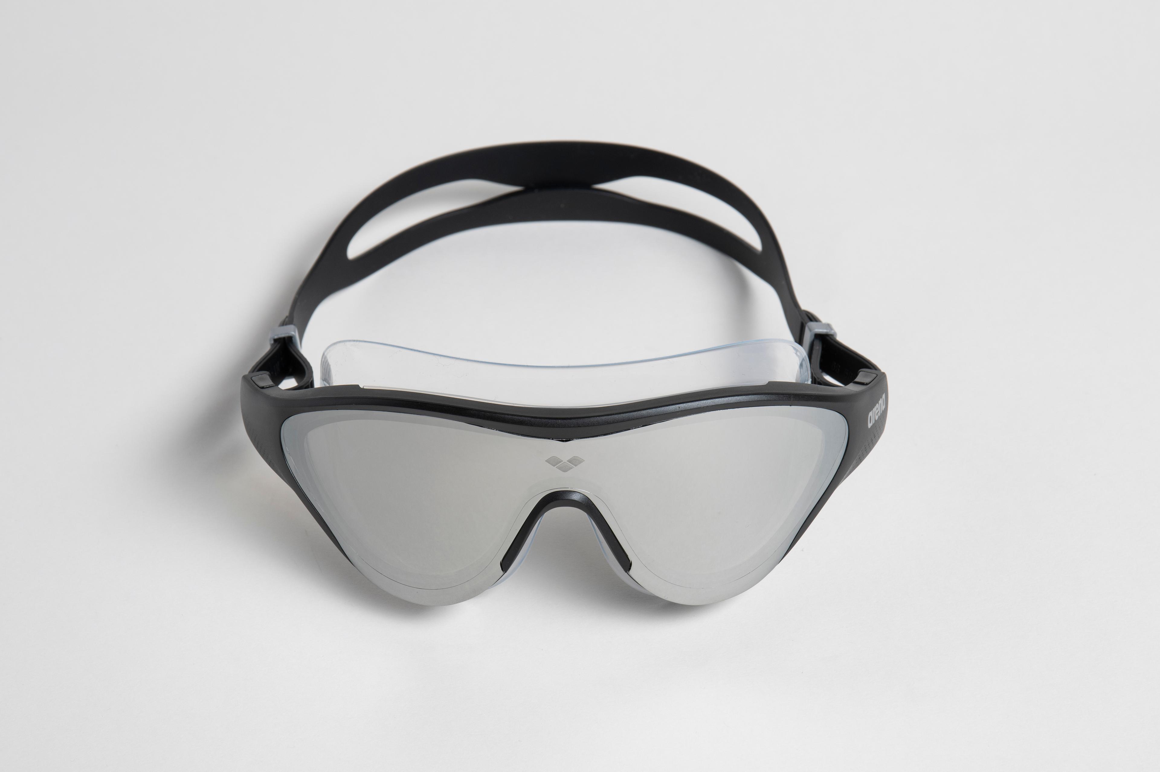 THE ONE MASK MIRROR SILVER BLACK BLACK