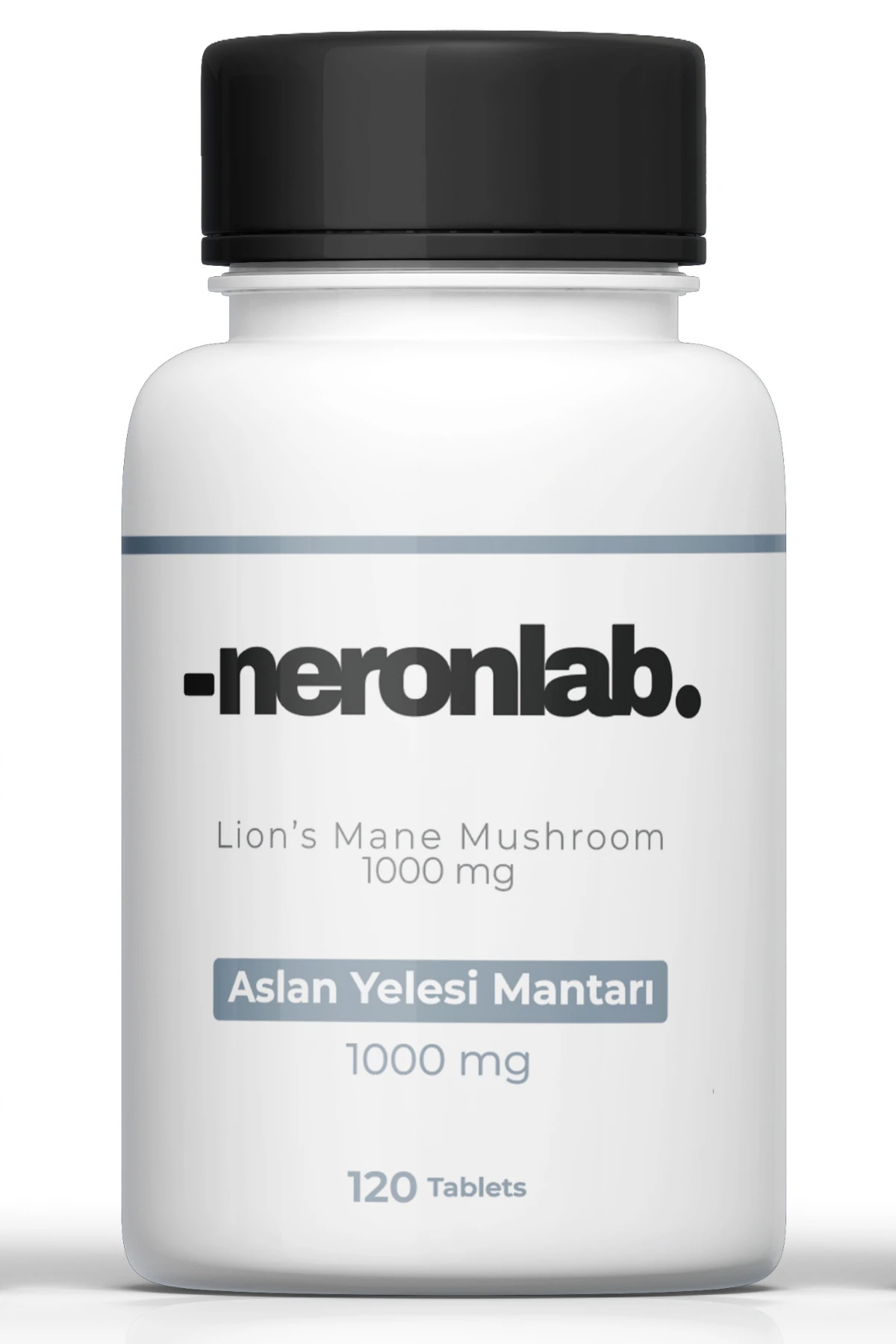 Aslan Yelesi Mantarı 1000 Mg 120 Tablet Lions Mane Mushroom Hericium Erinaceus